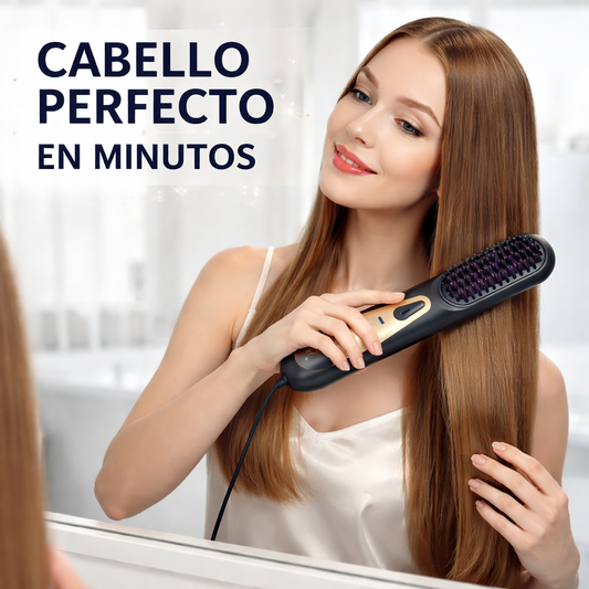 Cepillo Alisador Recargable