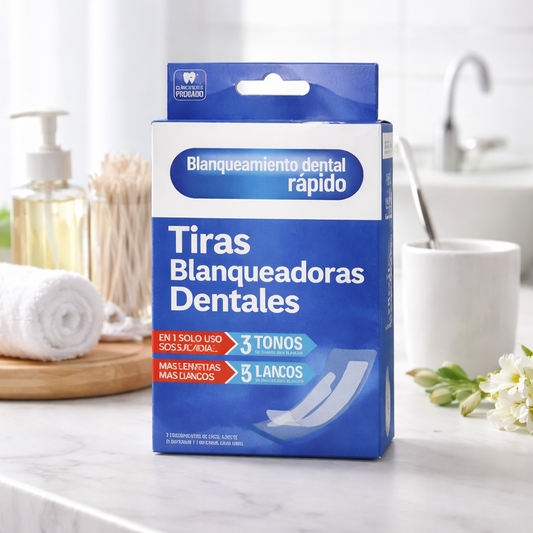 Tiras Blanqueadoras Dentales