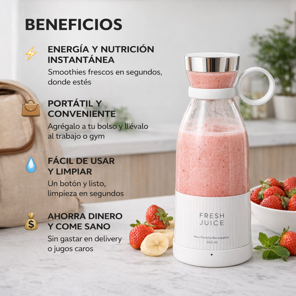 Licuadora Portátil 350 Ml