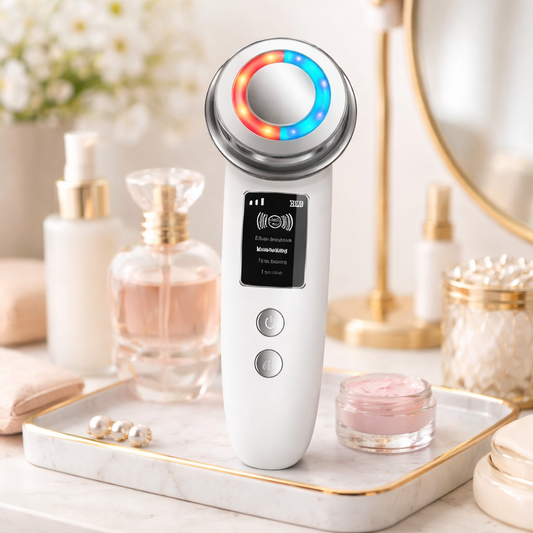 Limpiador y Masajeador Ultrasónico Facial