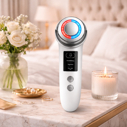 Limpiador y Masajeador Ultrasónico Facial
