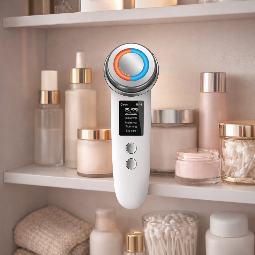 Limpiador y Masajeador Ultrasónico Facial