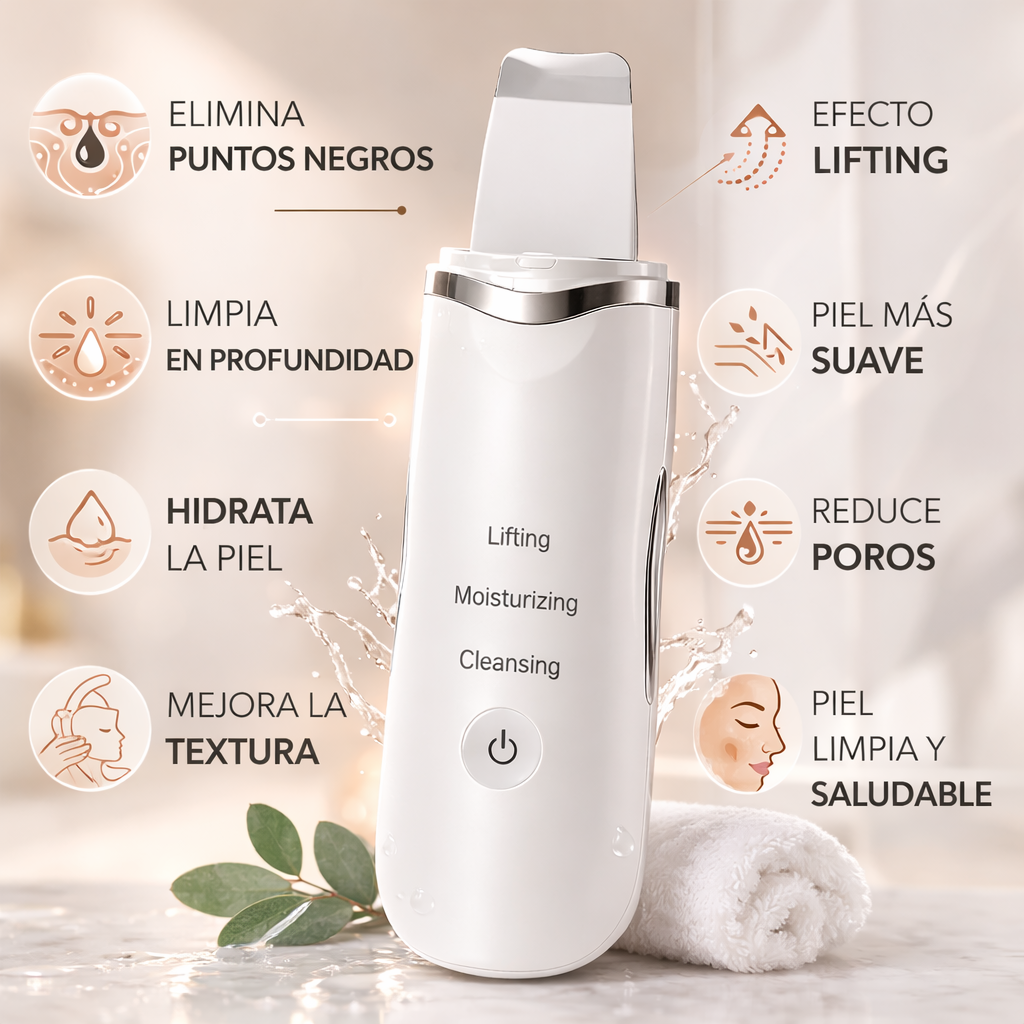 Limpiador Facial Ultrasónico