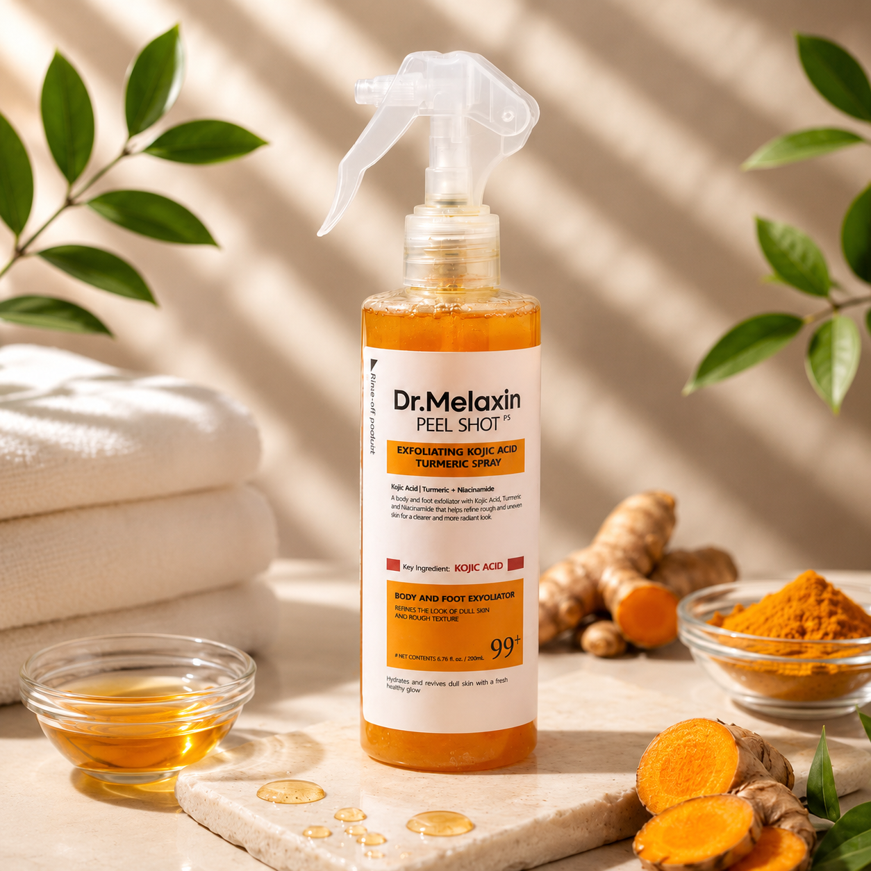 Dr. Melaxin - Exfoliante Acido Kójico & Cúrcuma