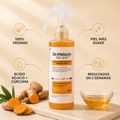 Dr. Melaxin - Exfoliante Acido Kójico & Cúrcuma