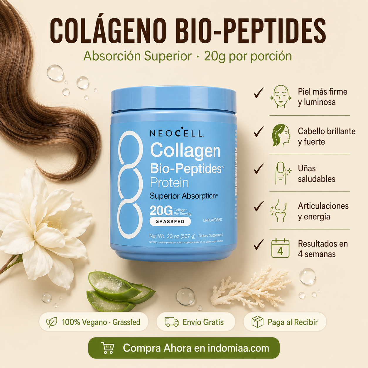 Colágeno Bio-Péptidos Hidrolizado