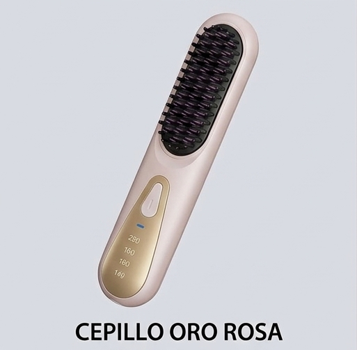Cepillo Alisador Recargable