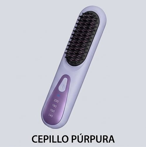 Cepillo Alisador Recargable
